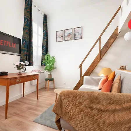 Le Cocon Japandi - & Bright Loft Apartment